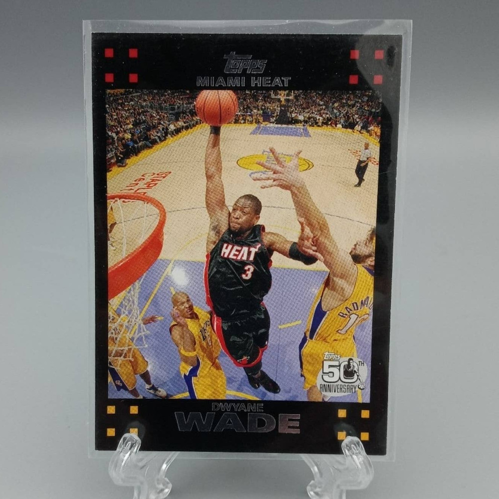 Dwyane Wade Miami Heat Topps Basketball Card